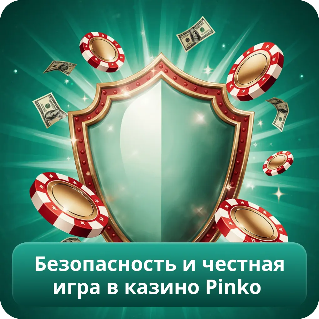Безопасность и честная игра в казино Pinko